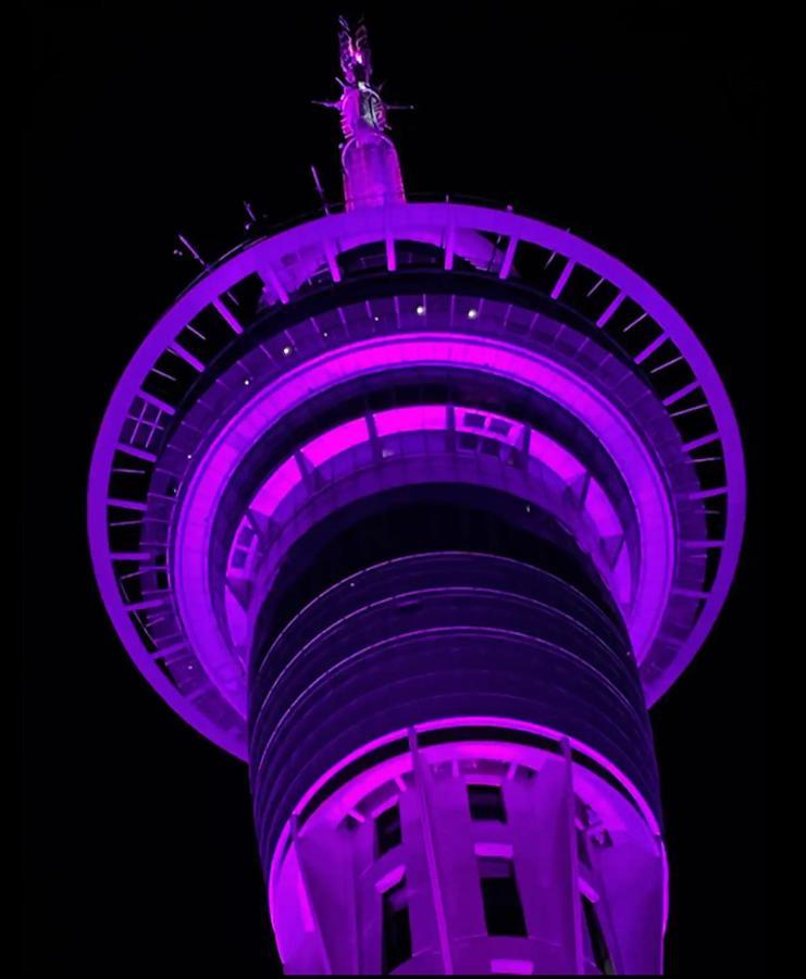 Skytower View And Seaview 2 Bedroom Apartment Auckland Exteriör bild